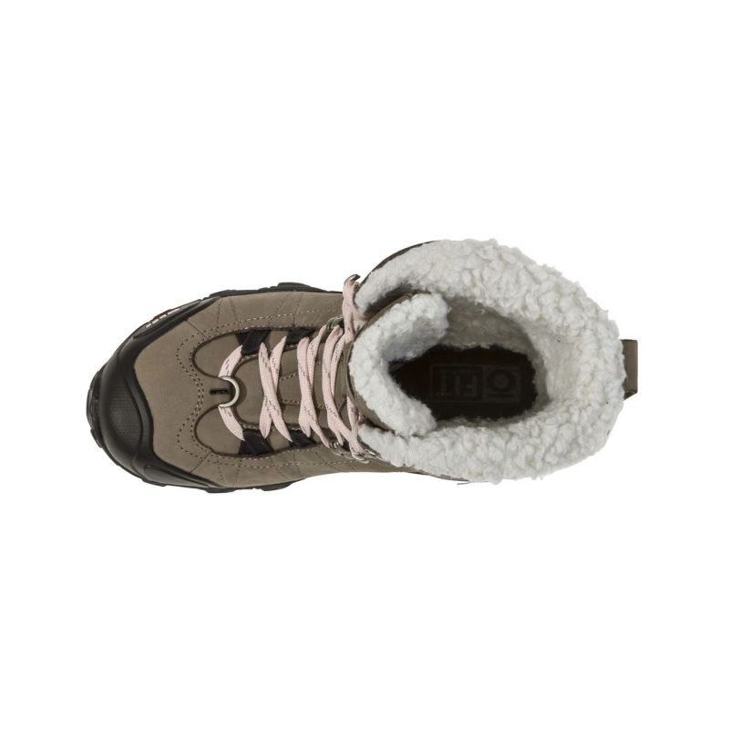 Oboz Women's Shoes Bridger 9'' Insulated Waterproof-Brindle