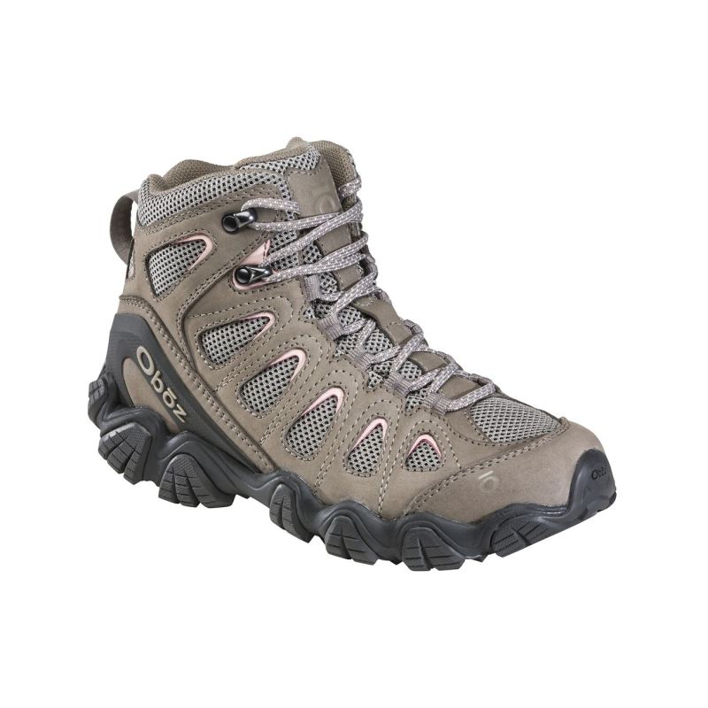Oboz Women's Shoes Sawtooth II Mid-Sage/Gray - Click Image to Close