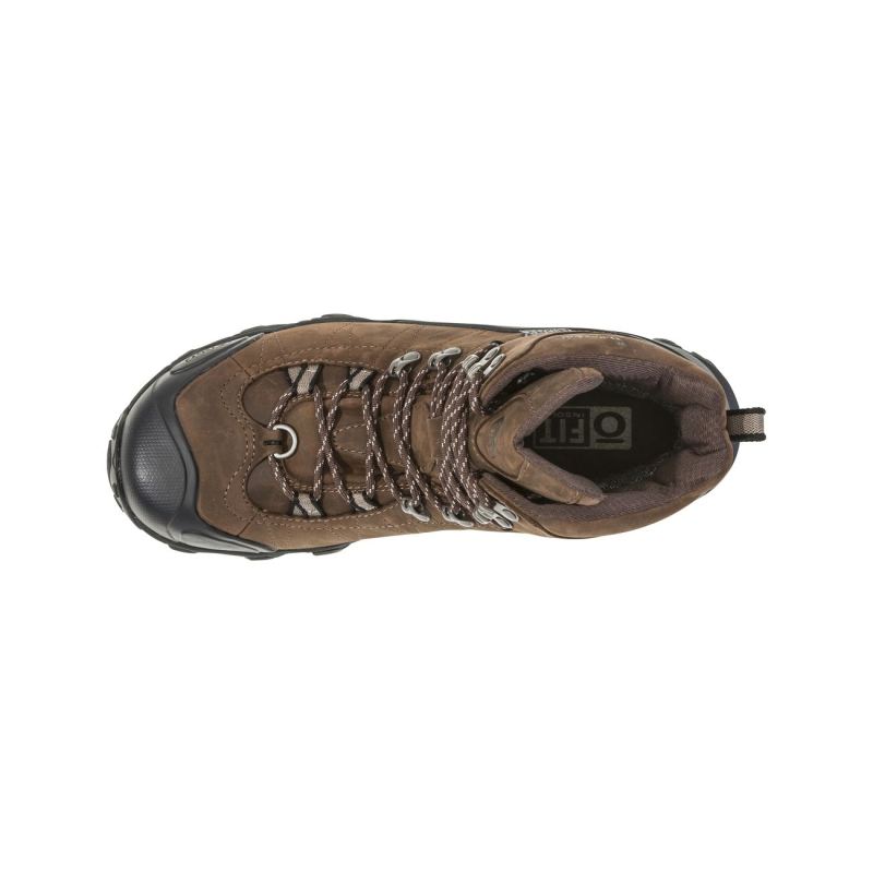 Oboz Men's Shoes Bridger 8'' Insulated Waterproof-Bark