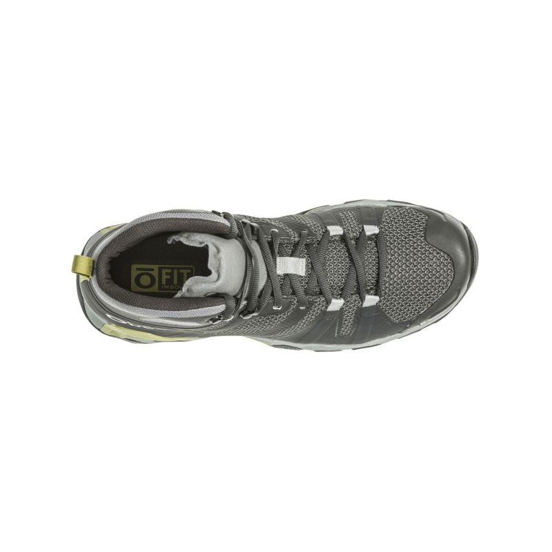 Oboz Men's Shoes Arete Mid-Char/Wbg - Click Image to Close
