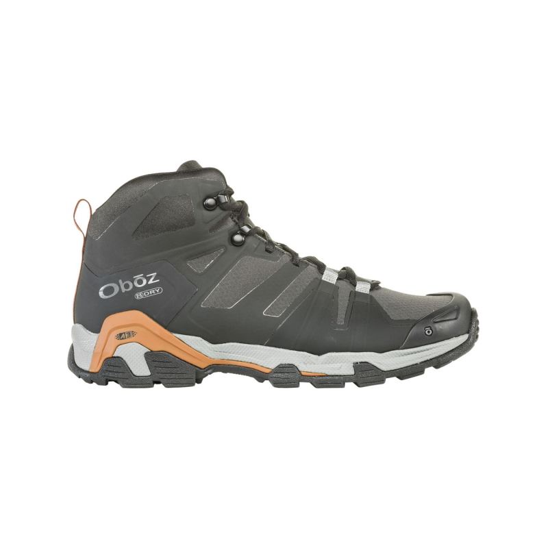 Oboz Men's Shoes Arete Mid Waterproof-Blk/Copper