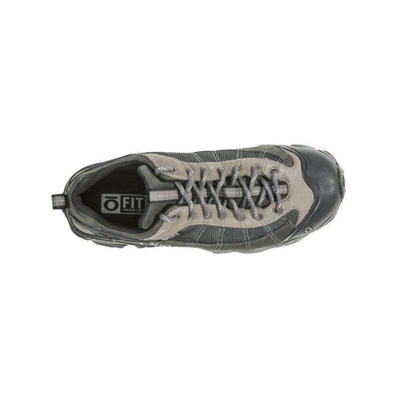 Oboz Men's Shoes Firebrand II Low Waterproof-Gray