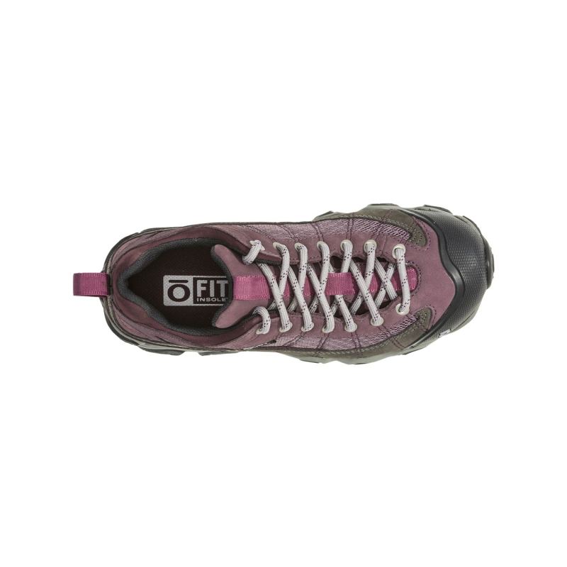 Oboz Women's Shoes Firebrand II Low Waterproof-Lilac