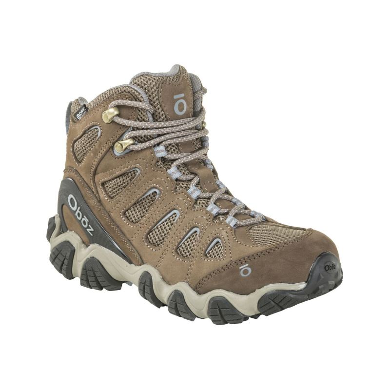 Oboz Women's Shoes Sawtooth II Mid Waterproof-Brind/Tb - Click Image to Close