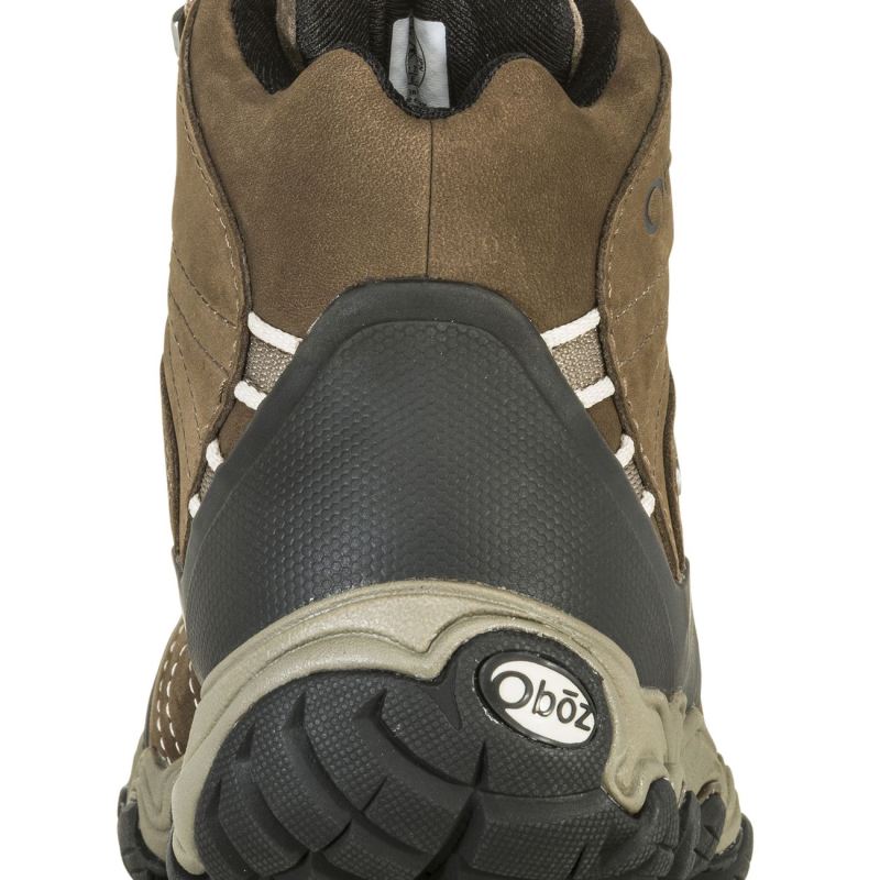 Oboz Women's Shoes Bridger Mid Waterproof-Walnut - Click Image to Close