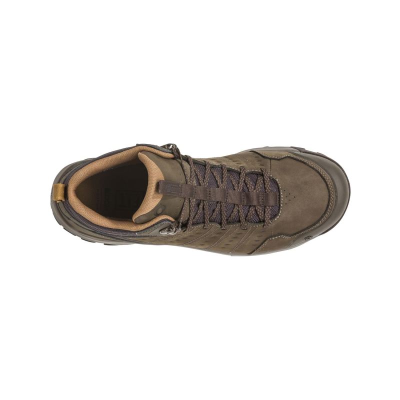 Oboz Men's Shoes Sypes Mid Leather Waterproof-Cedar