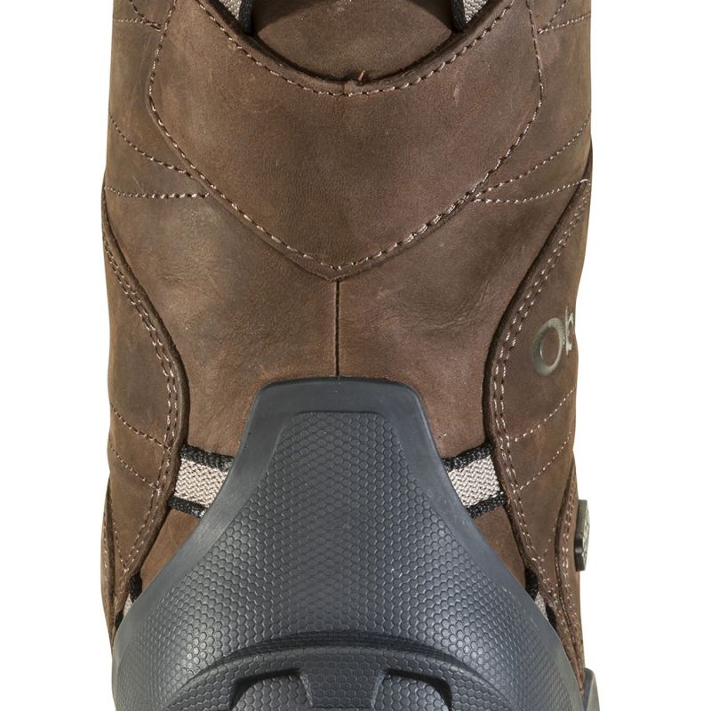 Oboz Men's Shoes Bridger 10'' Insulated Waterproof-Bark