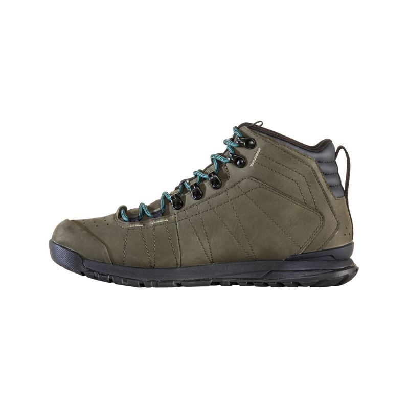 Oboz Men's Shoes Bozeman Mid Leather-Loden - Click Image to Close