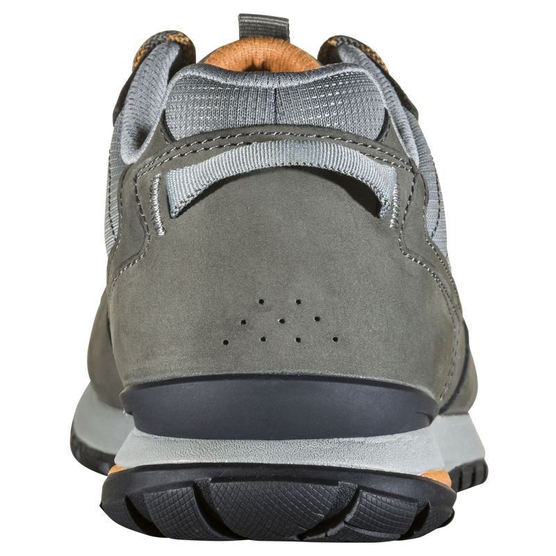 Oboz Men's Shoes Bozeman Low-Charcoal - Click Image to Close