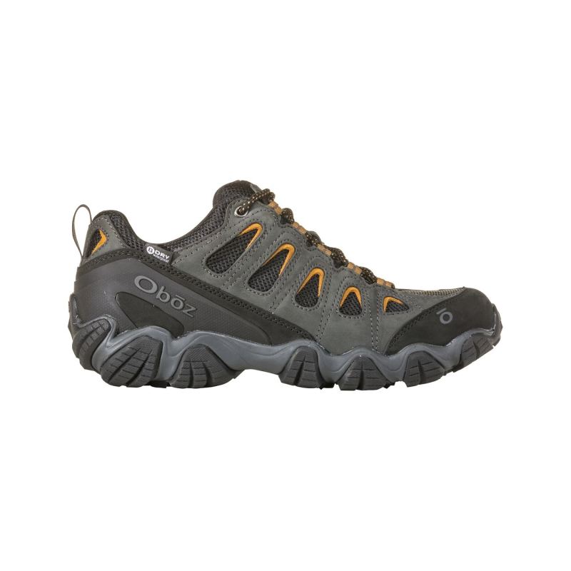 Oboz Men's Shoes Sawtooth II Low Waterproof-Shadow/Bur