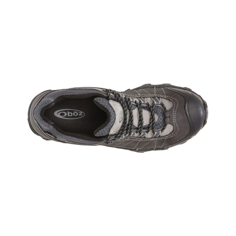 Oboz Men's Shoes Bridger Low Waterproof-Dk Shadow