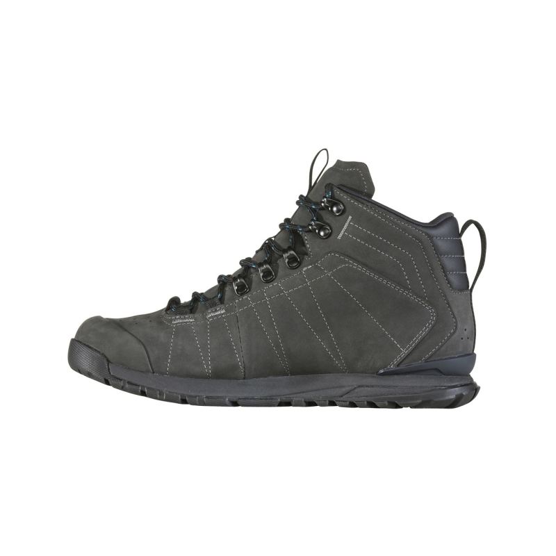 Oboz Men's Shoes Bozeman Mid Leather Waterproof-Iron