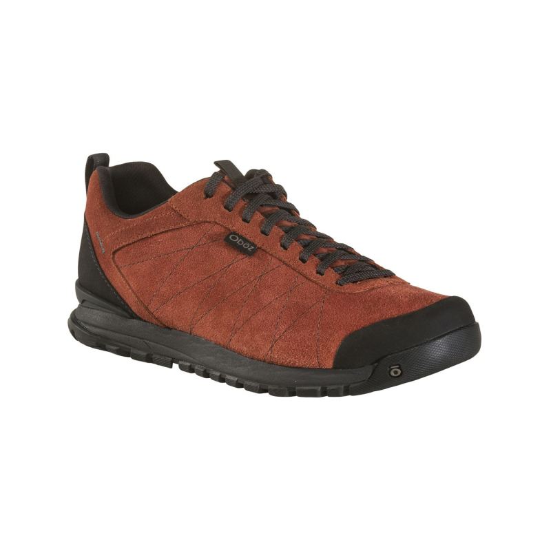 Oboz Men's Shoes Bozeman Low Leather-Brick