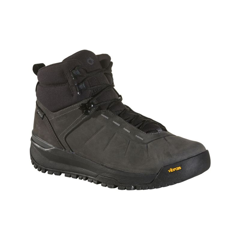 Oboz Men's Shoes Andesite Mid Insulated Waterproof-Iron