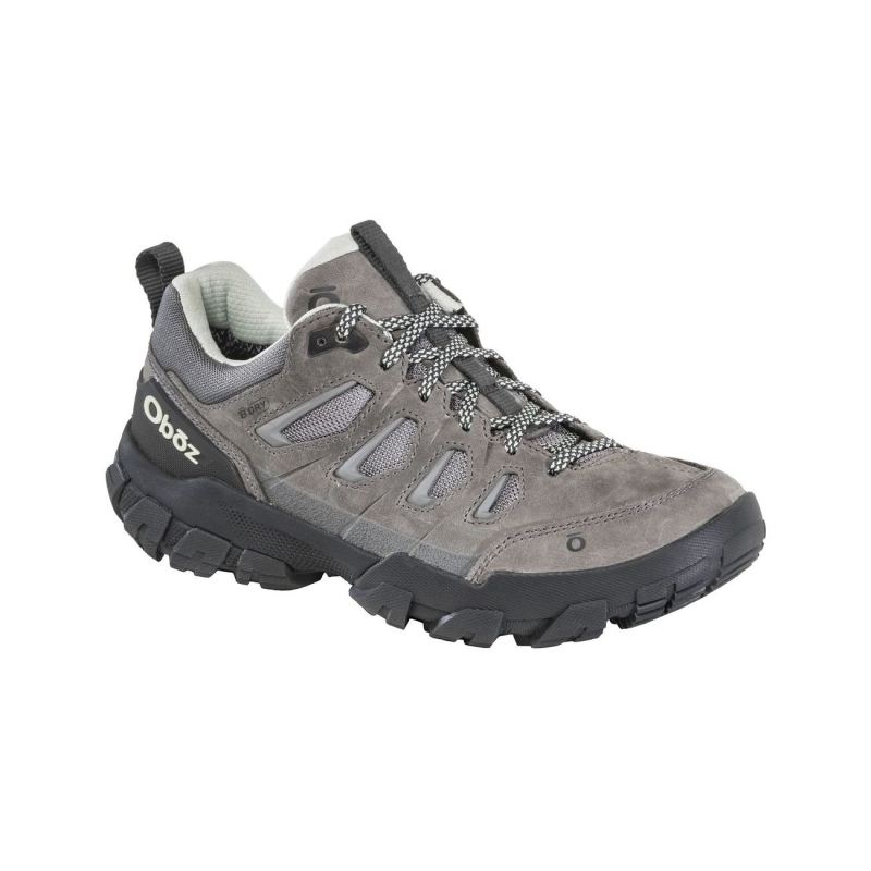 Oboz Women's Shoes Sawtooth X Low Waterproof-Hazy Gray - Click Image to Close
