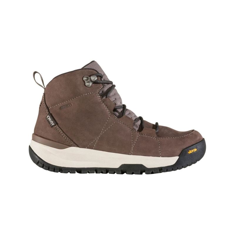 Oboz Women's Shoes Sphinx Mid Insulated Waterproof-Koala - Click Image to Close
