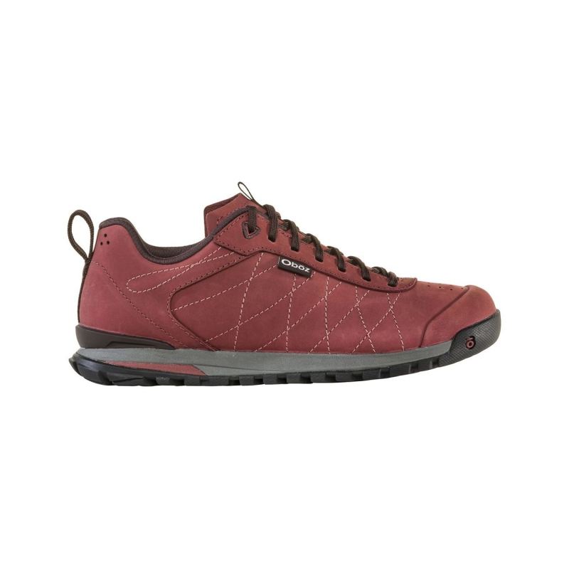 Oboz Women's Shoes Bozeman Low Leather-Red Cur - Click Image to Close