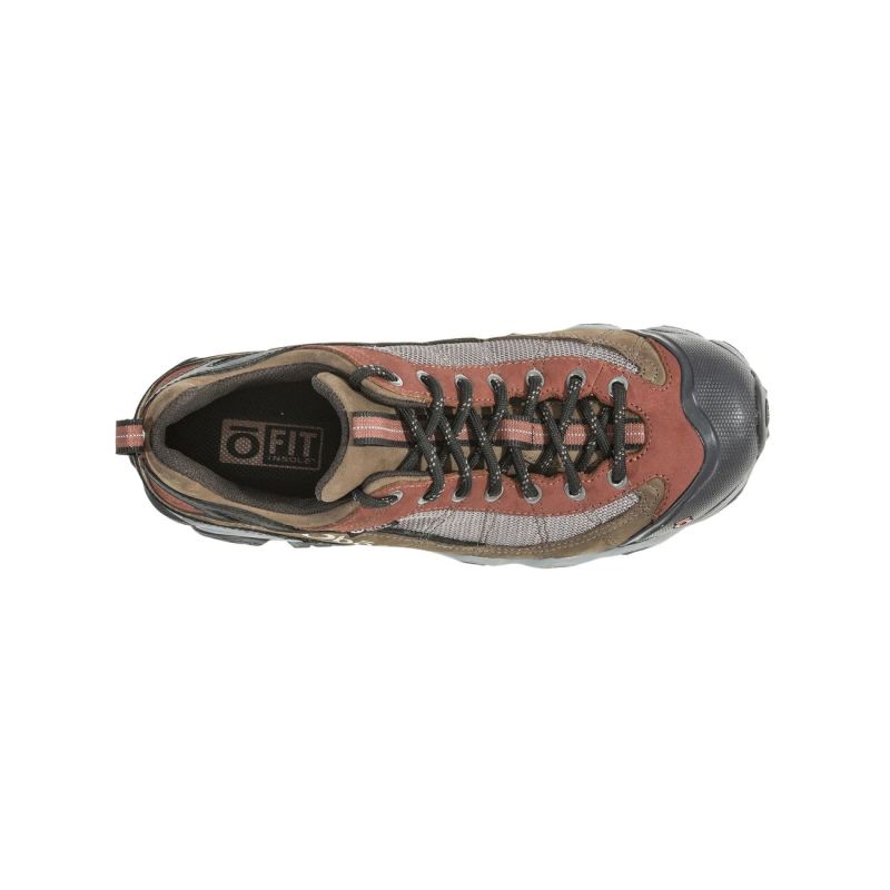 Oboz Men's Shoes Firebrand II Low Waterproof-Earth - Click Image to Close
