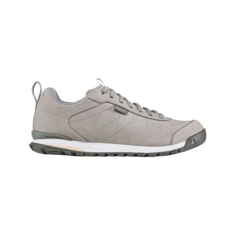 Oboz Women's Shoes Bozeman Low Leather-Frostgray - Click Image to Close