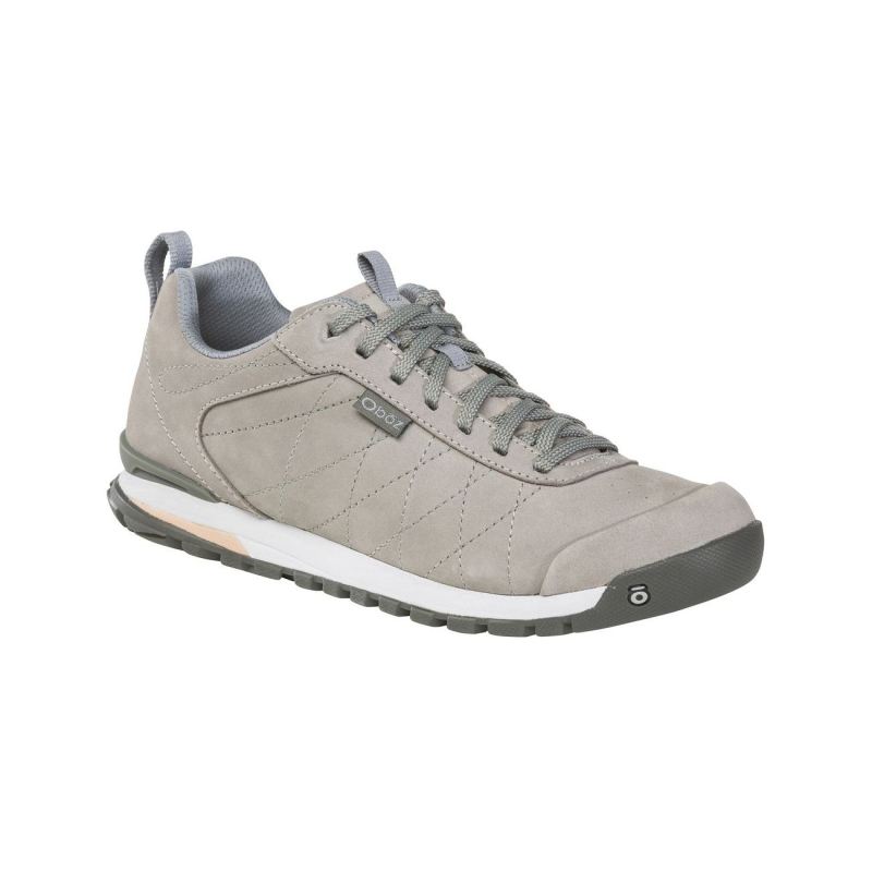 Oboz Women's Shoes Bozeman Low Leather-Frostgray - Click Image to Close