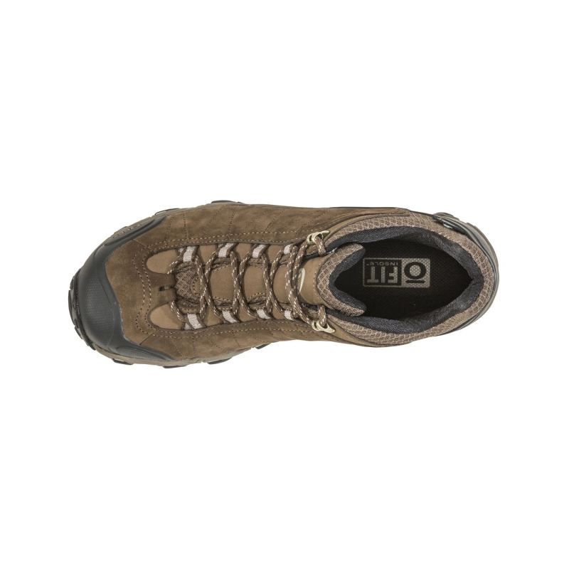 Oboz Men's Shoes Bridger Low Waterproof-Canteen - Click Image to Close