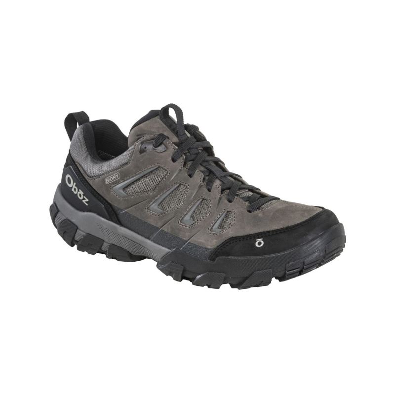 Oboz Men's Shoes Sawtooth X Low Waterproof-Charcoal