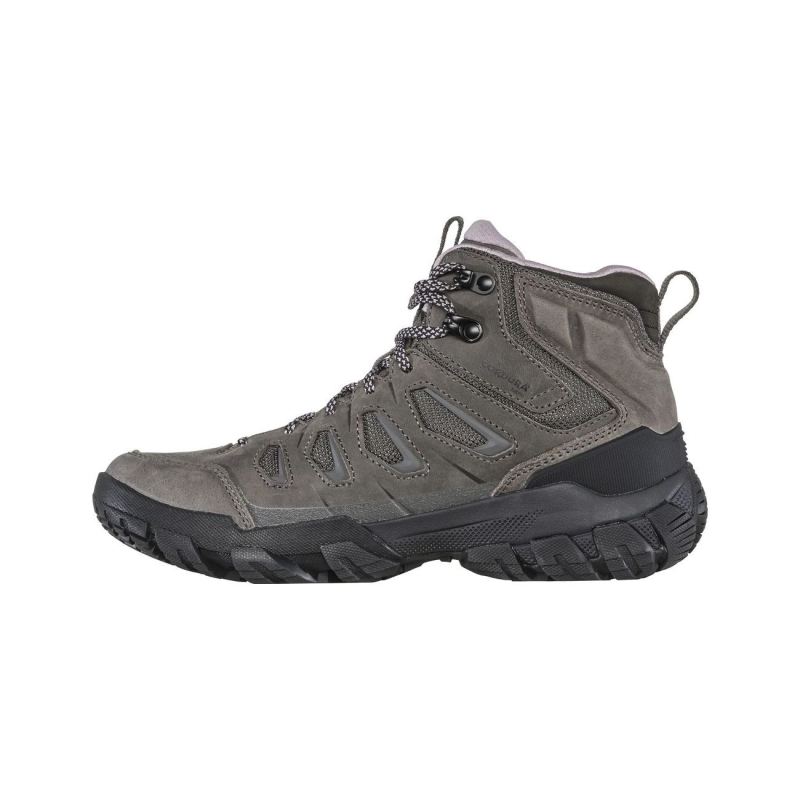 Oboz Women's Shoes Sawtooth X Mid Waterproof-Charcoal