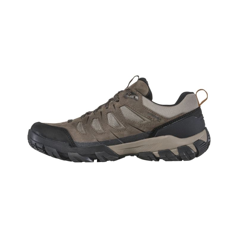 Oboz Men's Shoes Sawtooth X Low Waterproof-Canteen - Click Image to Close