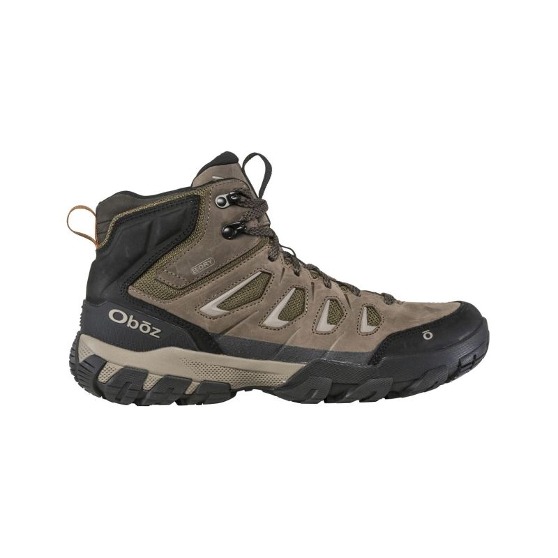 Oboz Men's Shoes Sawtooth X Mid Waterproof-Canteen - Click Image to Close