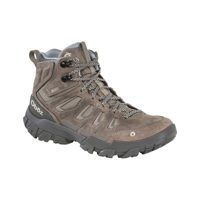 Oboz Women's Shoes Sawtooth X Mid Waterproof-Rockfall - Click Image to Close
