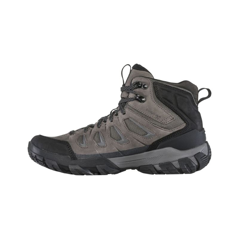 Oboz Men's Shoes Sawtooth X Mid Waterproof-Charcoal