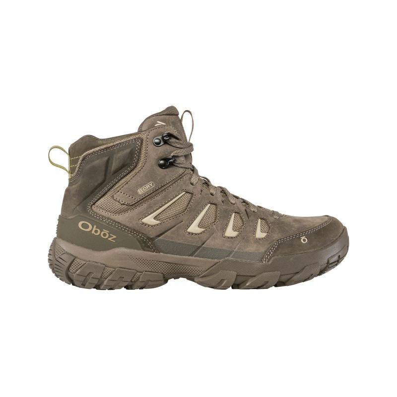 Oboz Men's Shoes Sawtooth X Mid Waterproof-Green Clay