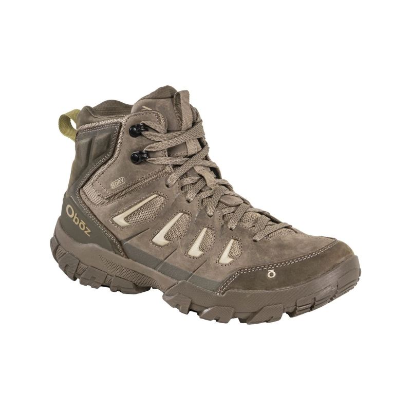 Oboz Men's Shoes Sawtooth X Mid Waterproof-Green Clay - Click Image to Close