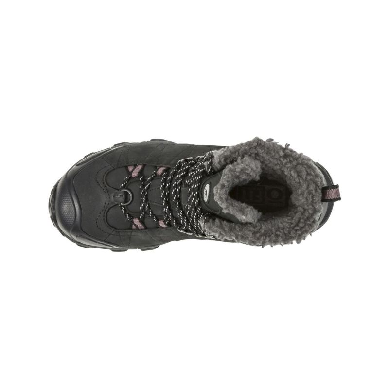 Oboz Women's Shoes Bridger 7'' Insulated Waterproof-Black