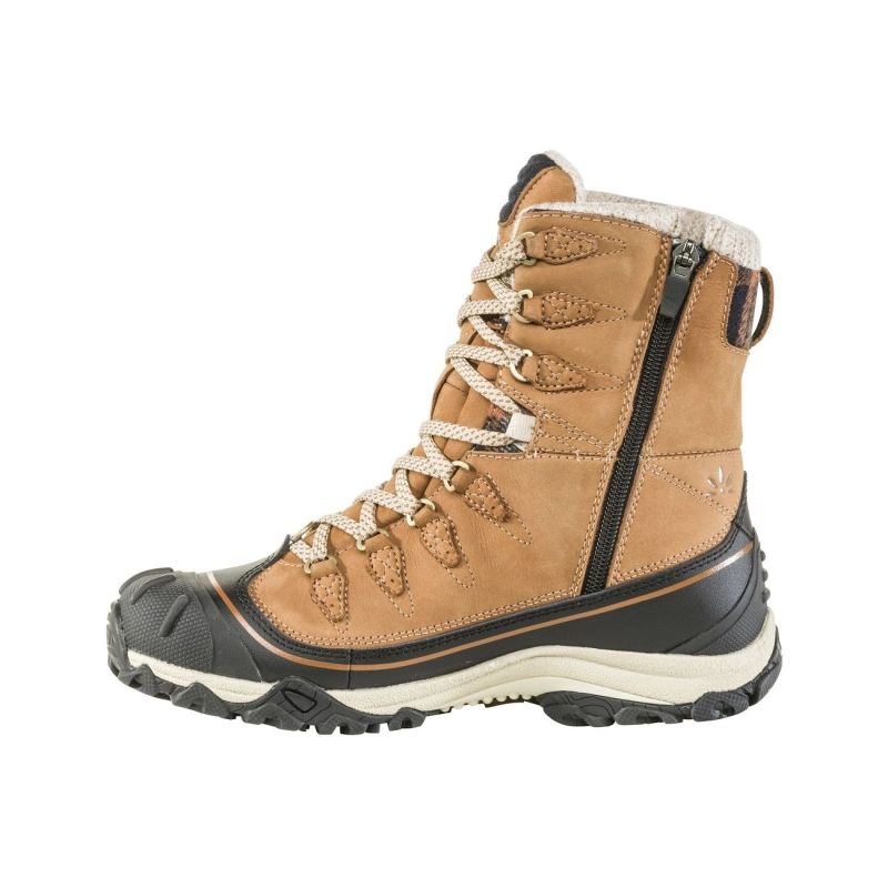 Oboz Women's Shoes Sapphire 8'' Insulated Waterproof-Tan - Click Image to Close